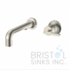 SEGOVIA WALL-MOUNT BATHROOM FAUCET – BRUSHED NICKEL